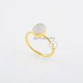 Vente en gros Rainbow Moonstone 925 Silver Ring for Best Gifts